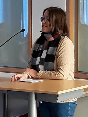 AbiJub2026 - Verabschiedung durch Vorsitzende Jutta Gödicke